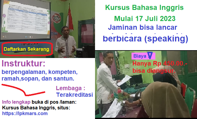 Kursus Bahasa Inggris